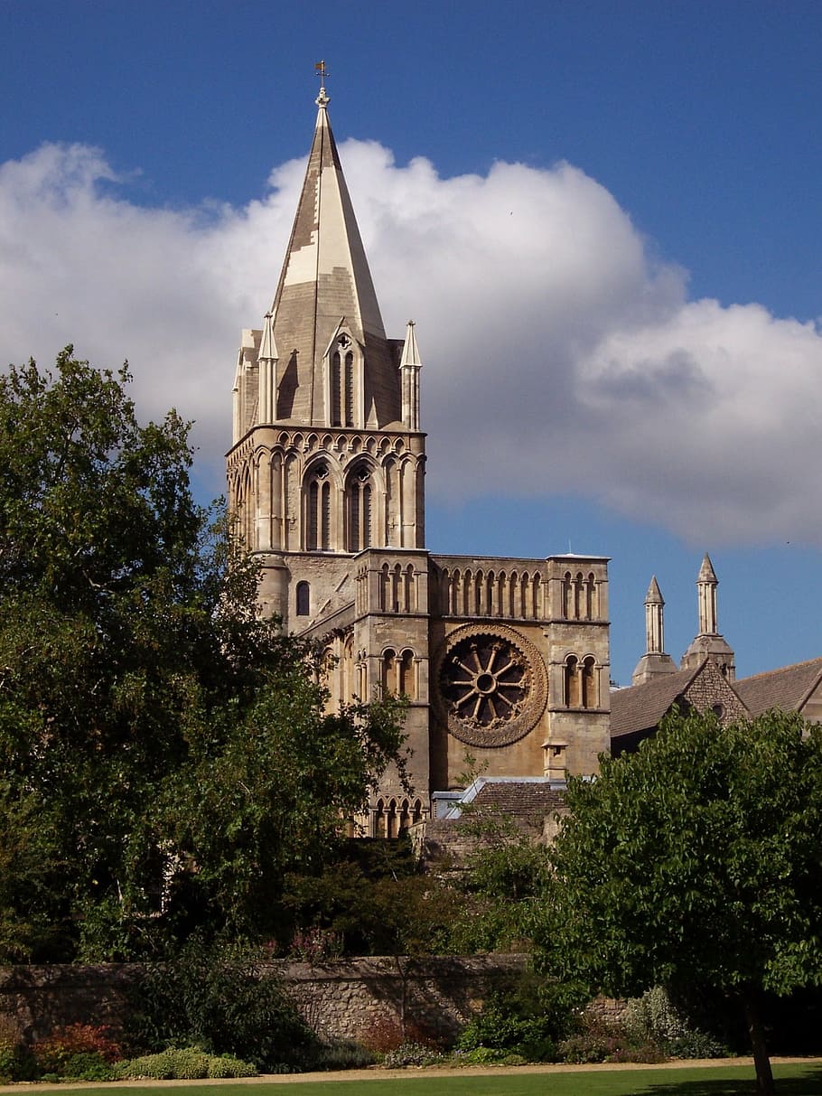 oxford, cathedral, england, church, architecture, religion HD wallpaper