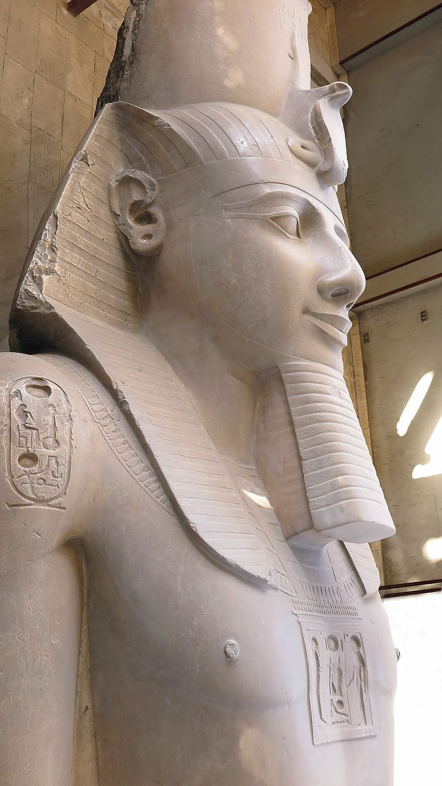 memphis, egypt, ramses ii, pharaoh, statue, sculpture, history, HD wallpaper