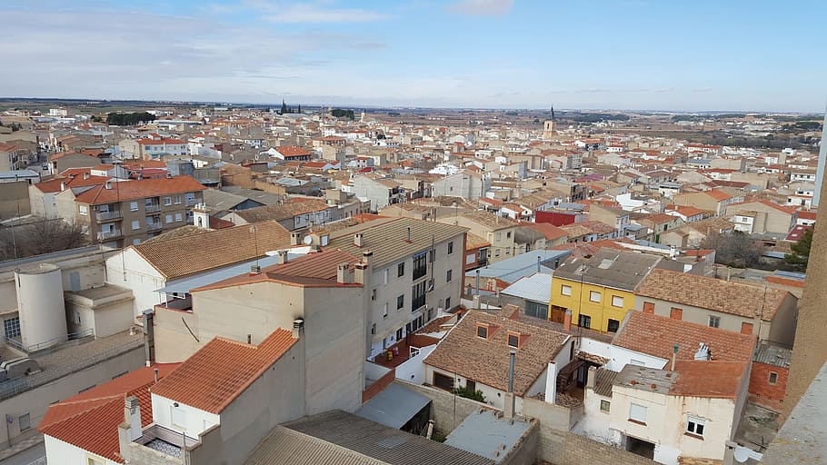 tarazona, silo, stain, architecture, building exterior, built structure HD wallpaper