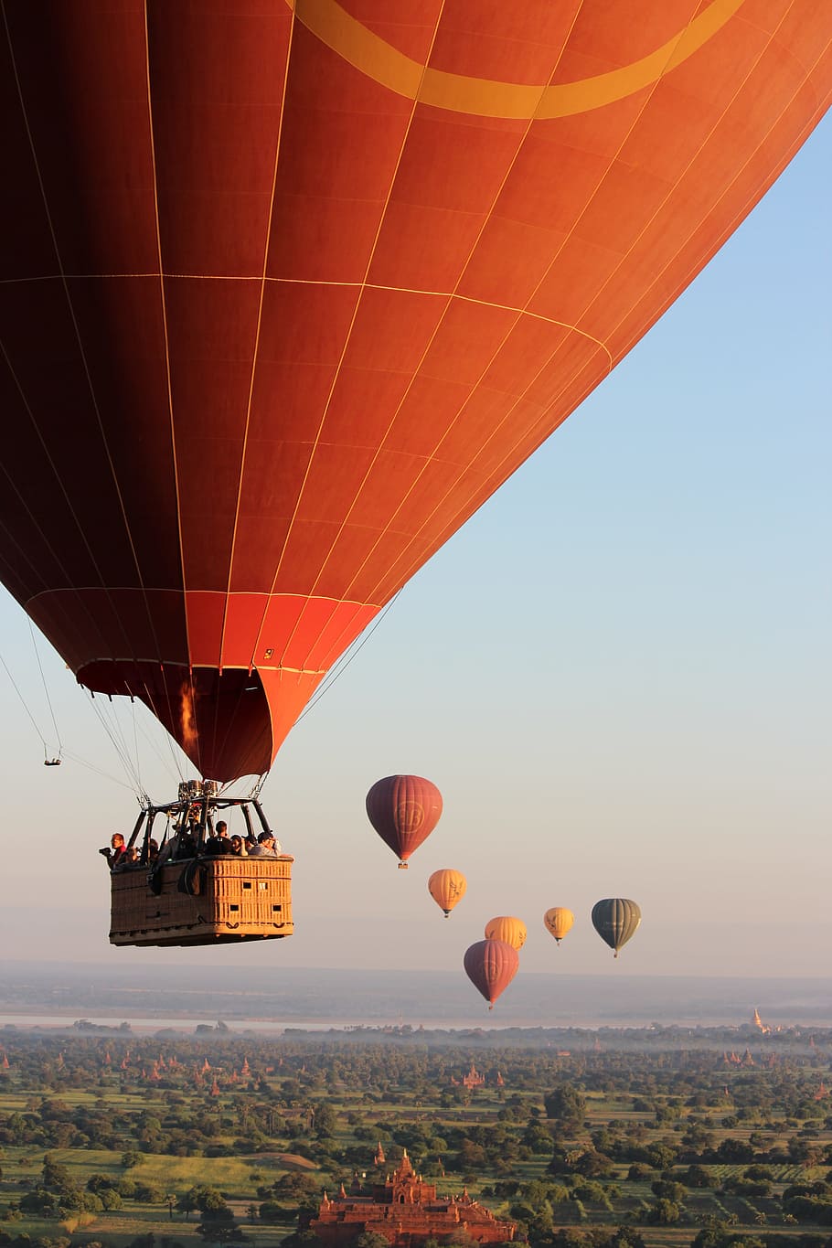 Balloons Over Bagan, hot air balloon ride, myanmar, pagoda, hot air balloon rides