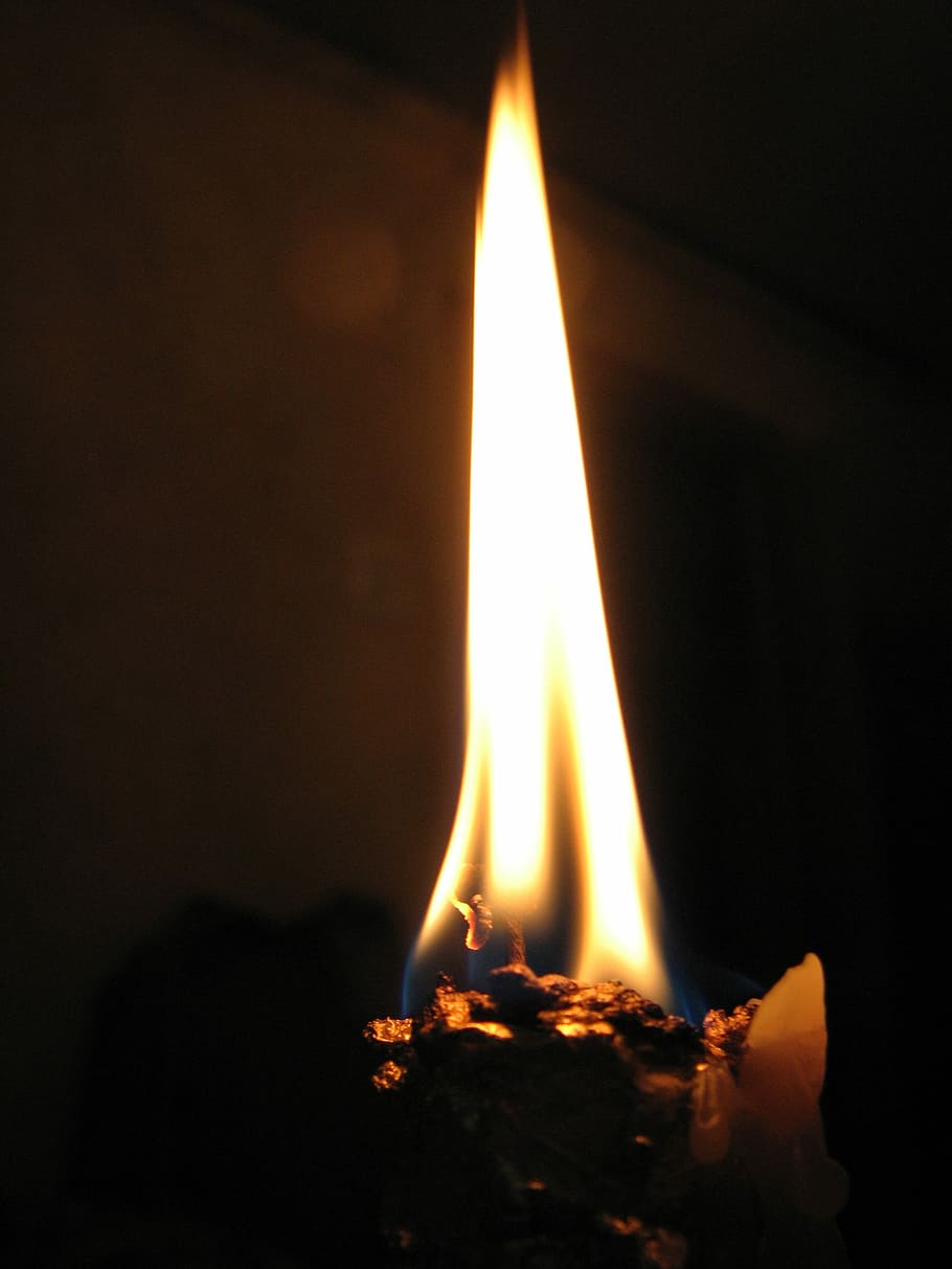 Light, Candle, Fire, bright, flame, burning, heat - temperature HD wallpaper