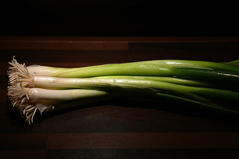 winter onion, leek, root, stalk, vegetables, crop, plant, allium fistulosum HD wallpaper