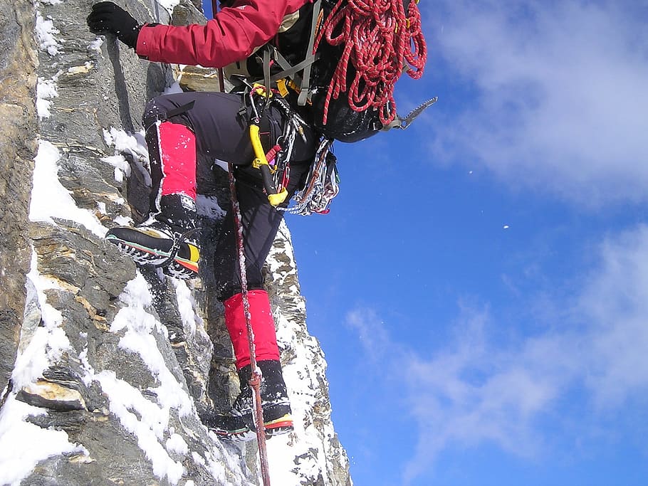 ice climbing suit