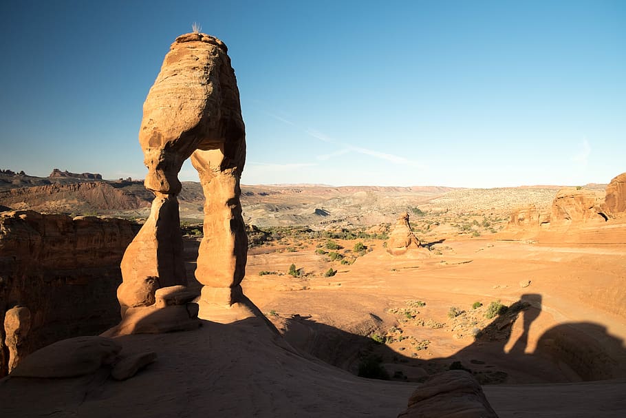 desert photography, Delicate Arch,Utah National Park, rock, mountain HD wallpaper