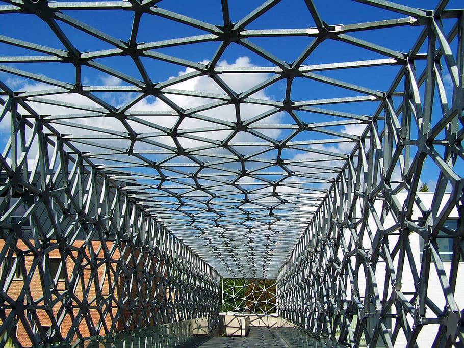 flyover, the bridge connecting, metal construction, pecs, built structure, HD wallpaper