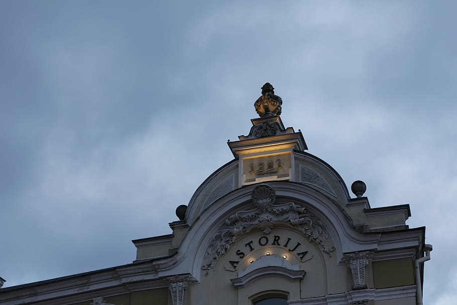 vilnius, lithuania, eastern europe, facade, old town, architecture HD wallpaper