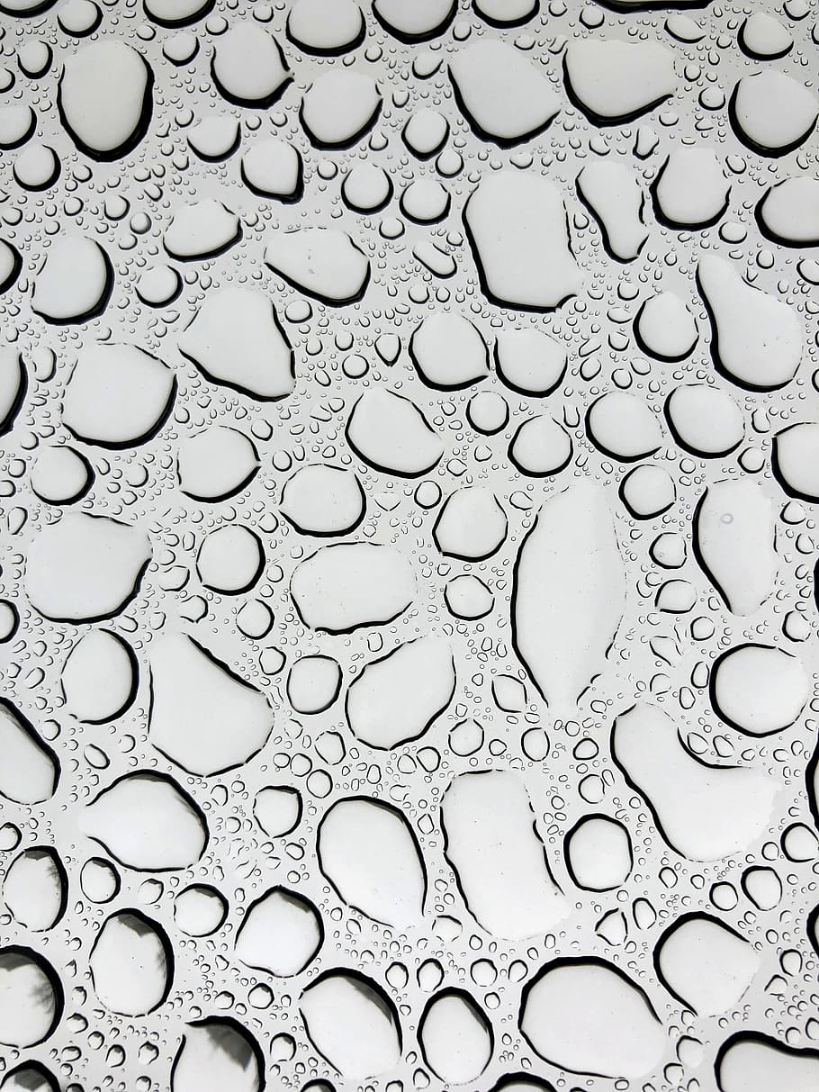 pattern, drops, rain, water, texture, design, liquid, bright HD wallpaper