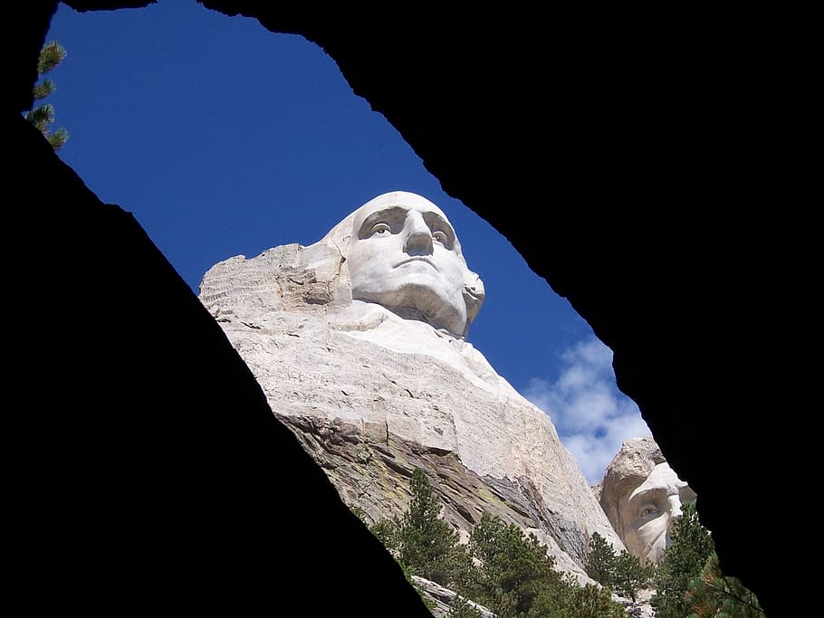 Mount Rushmore, George Washington, national memorial, sculpture, HD wallpaper
