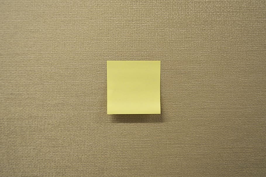 blank sticky paper, post-it note, sticky note, message, sticky notes, HD wallpaper