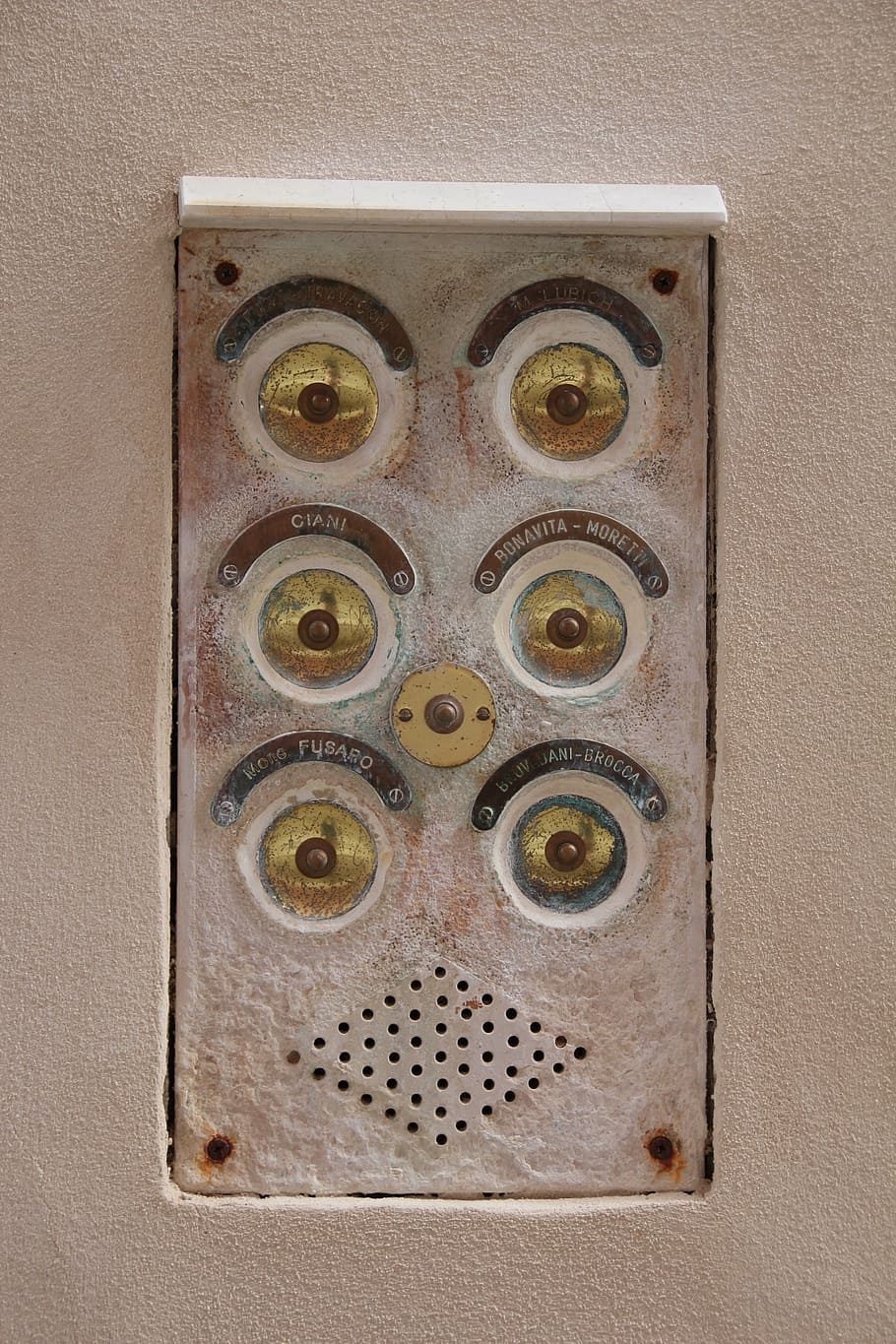 bell, doorbell, input, front door, door bell, close-up, metal, HD wallpaper