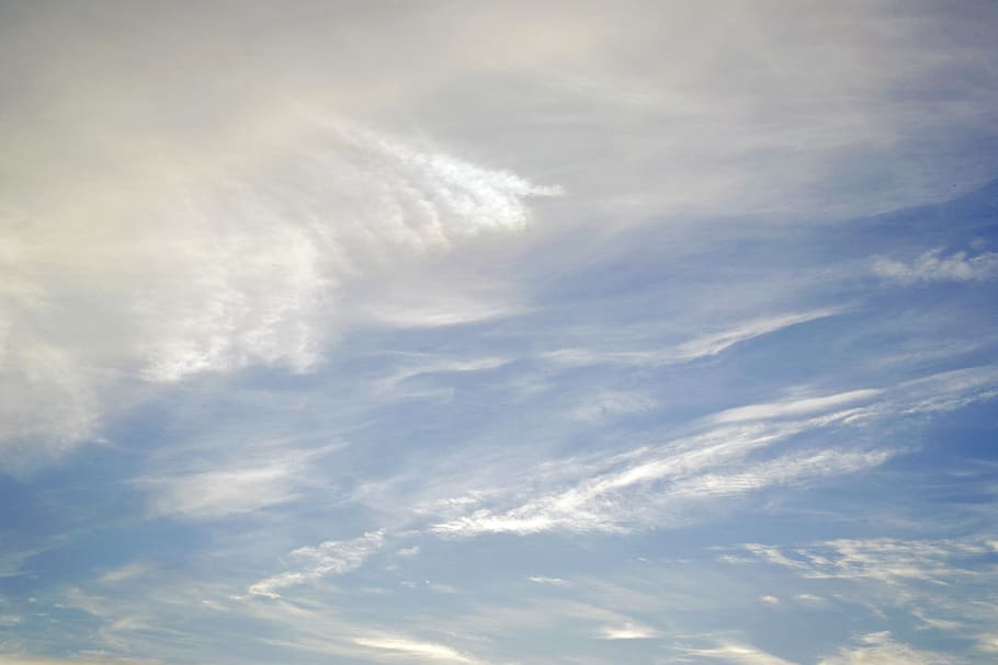 sky, clouds, nature, spring, blue, blue sky, cloud - sky, beauty in nature HD wallpaper