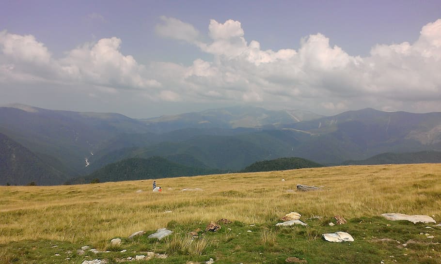mountains, clouds, landscape, scenic, natural, carpathians HD wallpaper