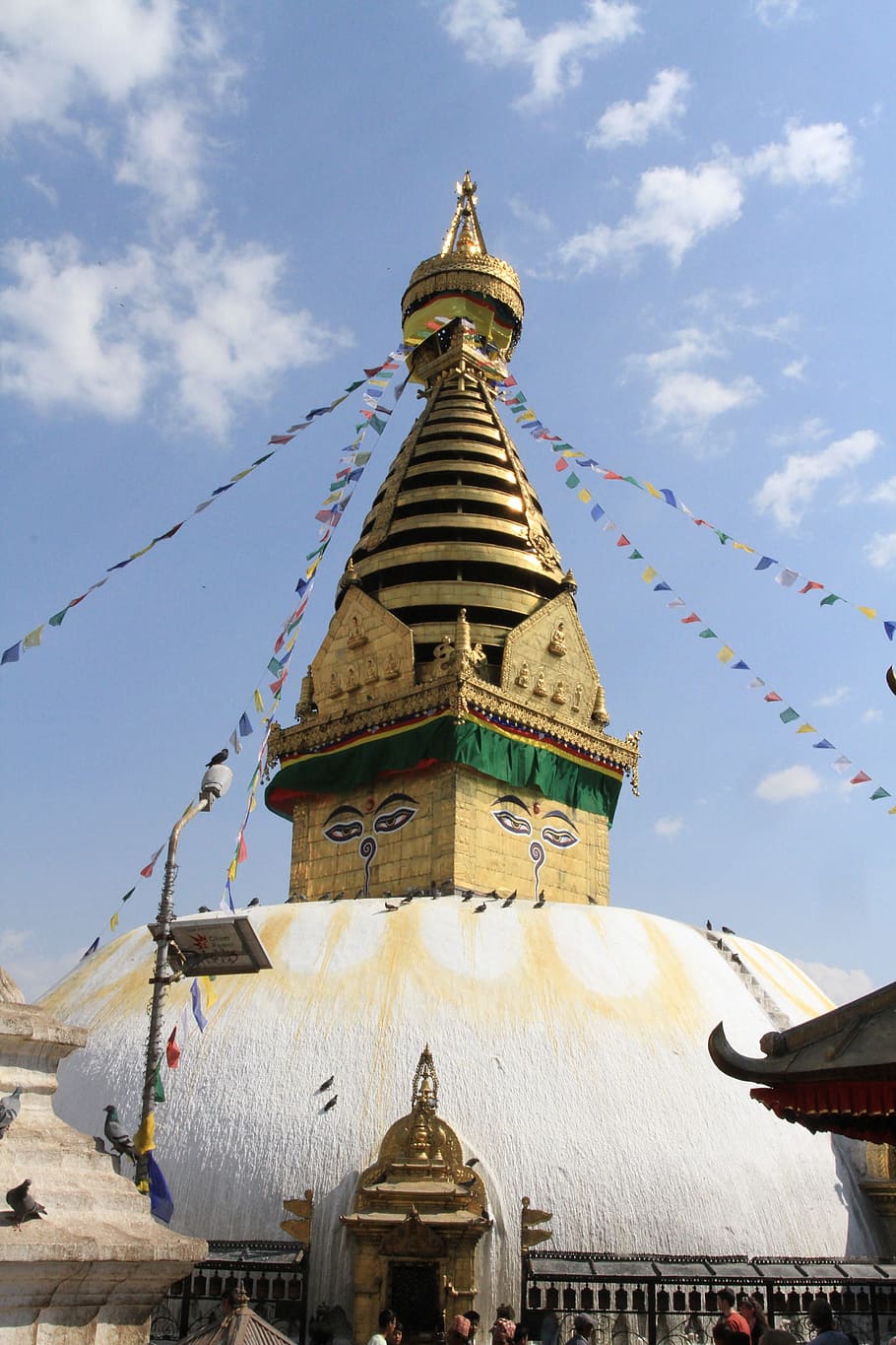 buddha, stupa, nepal, swayambhu, kathmandu, peace, buddhism, HD wallpaper