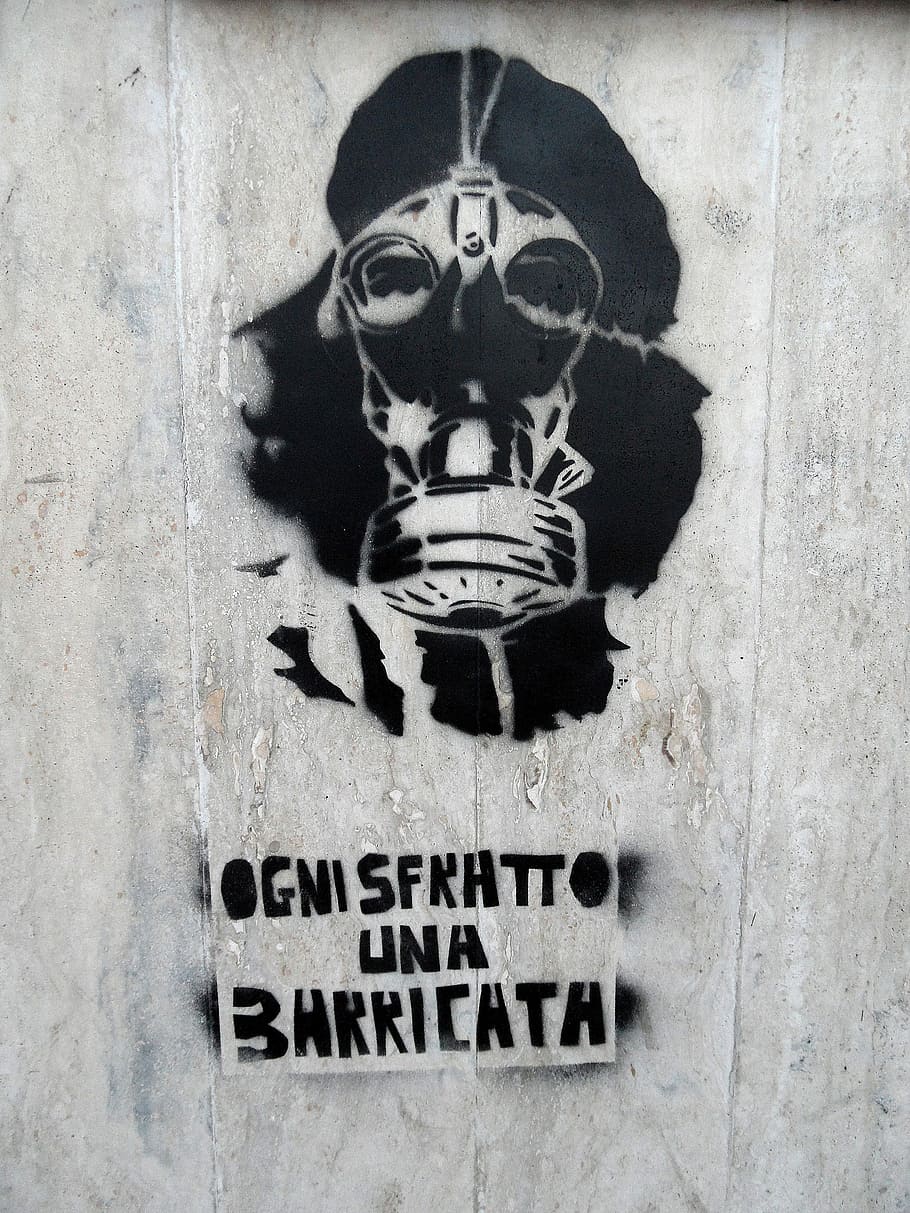 Graffiti, Fight, Evicted, Protest, Nero, adult, human body part HD wallpaper