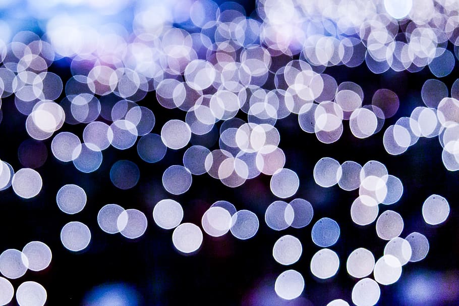 bokeh lights, background, bright, design, shiny, color, decoration HD wallpaper