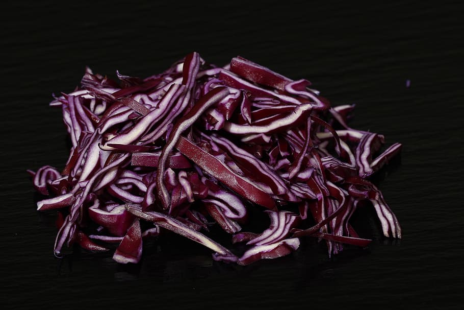 red cabbage, vegetable, food, dining, taste, autumn, winter HD wallpaper