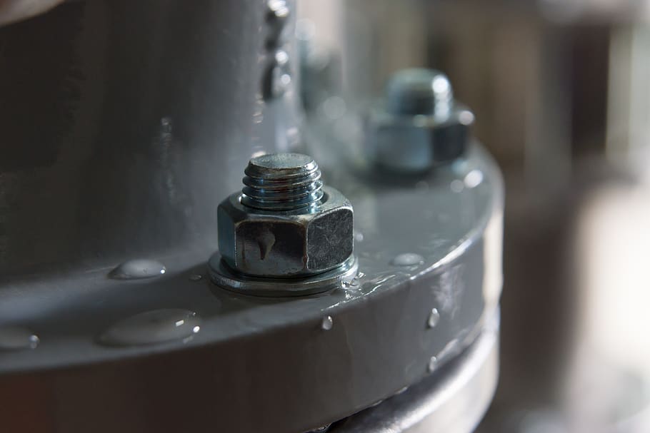 bolts, waterproof, grey, close-up, metal, no people, focus on foreground HD wallpaper