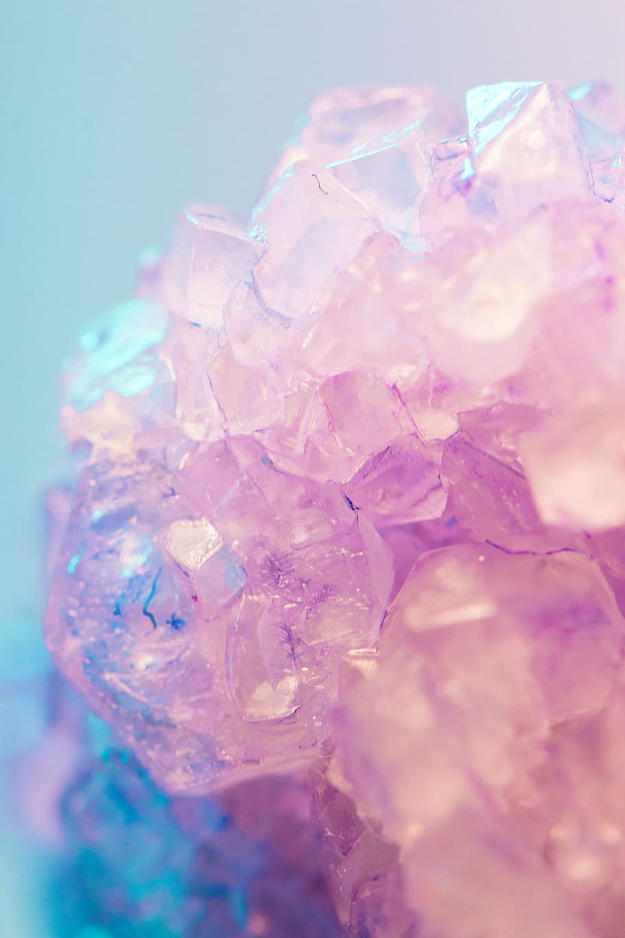purple cyrstal quarts stone, purple gemstone, rock, crystal, formation, HD wallpaper
