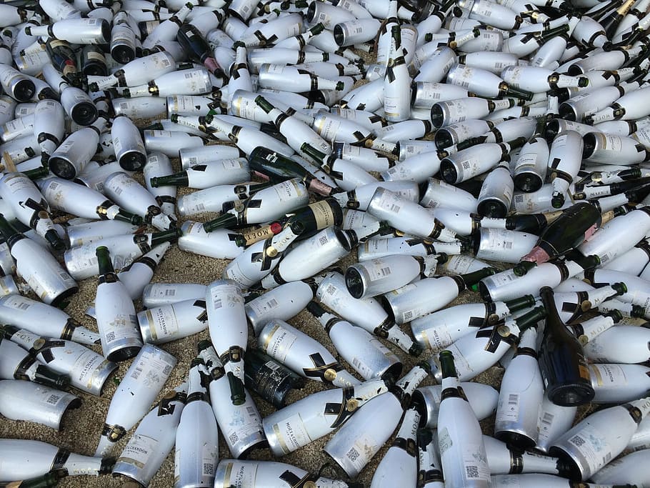 party, champagne, cheers, large group of objects, full frame HD wallpaper