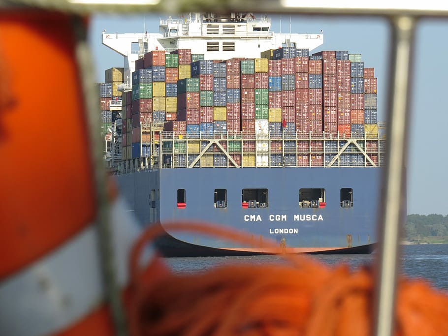 Container, Cargo, Maritime, Shipping, romance, container ship HD wallpaper