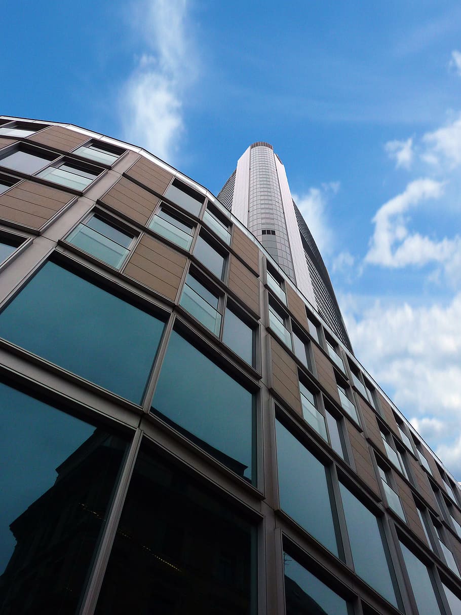 Facade, Skyscraper, Architecture, building, skyscrapers, mirroring HD wallpaper