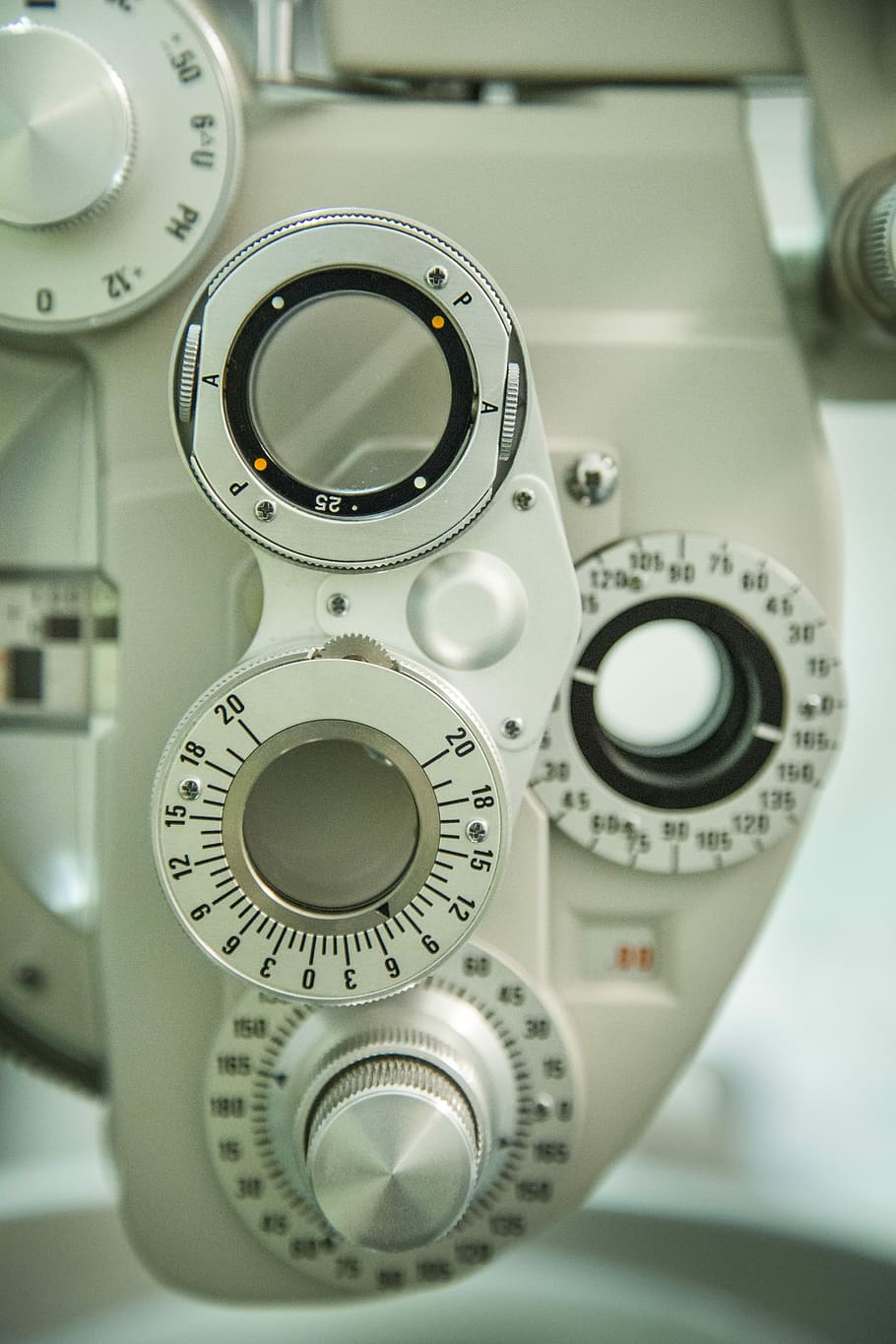 optics, optometria, refraction, healthcare and medicine, eye test equipment