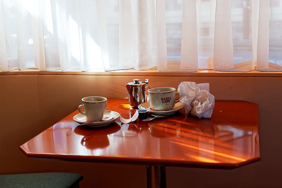 breakfast, cafe, coffee, cup, coffee cup, drink, summer, drink coffee HD wallpaper