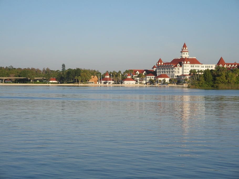 disney world, landscape, view, built structure, architecture HD wallpaper