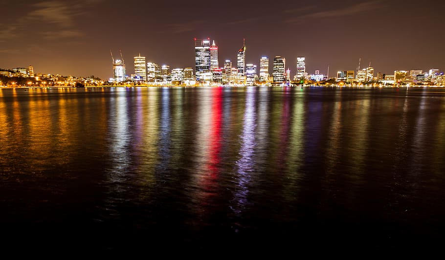 architecture, city, building, structure, skyline, tower, lights HD wallpaper