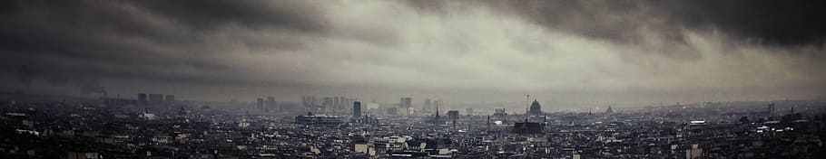 aerial view of city, photography, cityscape, structure, establishment HD wallpaper