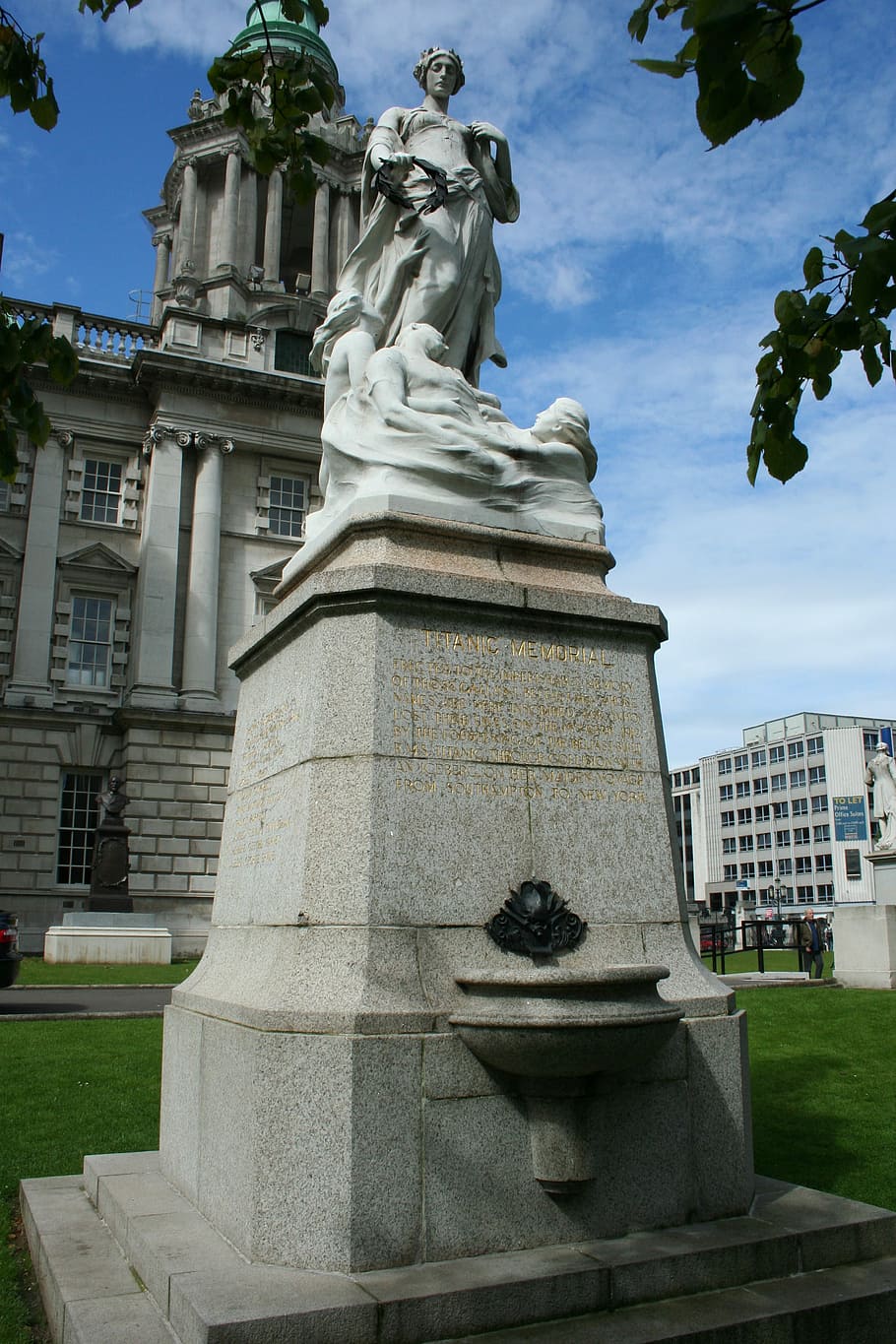 Titanic Memorial in Belfast, 