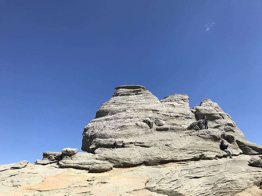 bucegi sphinx, babele, mountain, romania, stone, phenomenon HD wallpaper