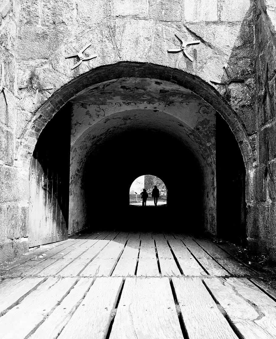 Denmark, Nyborg, Tunel, arch, old, built structure, architecture HD wallpaper