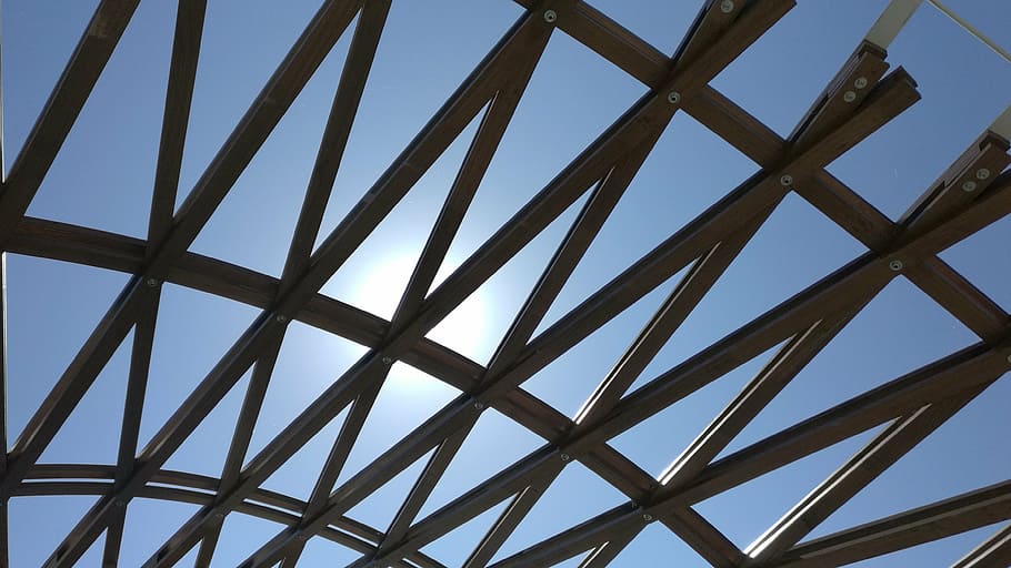 wood, structure, marquee, architecture, steel, construction Industry HD wallpaper