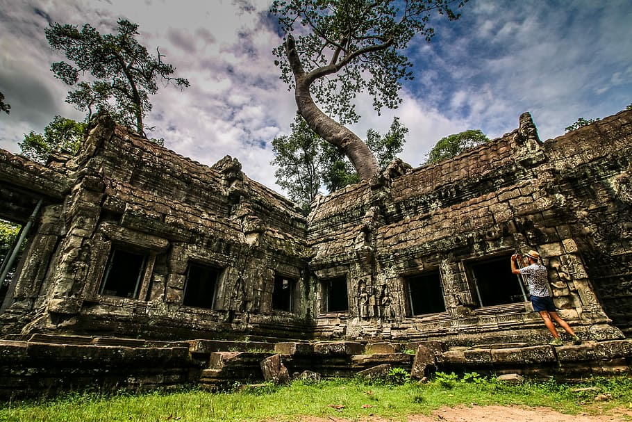 temple, old, architecture, ancient, wat, travel, buddha, archaeology HD wallpaper