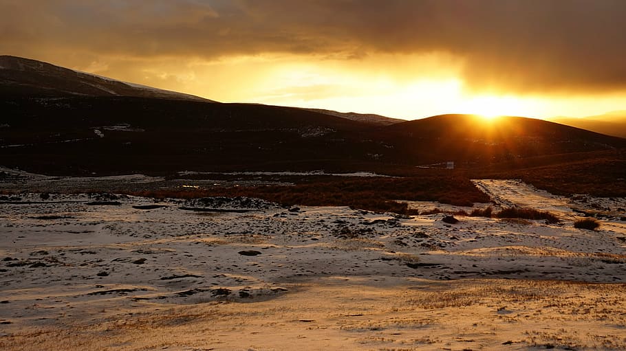 sky, paramo, travel, volcano, nature, mountain, landscape, desert HD wallpaper