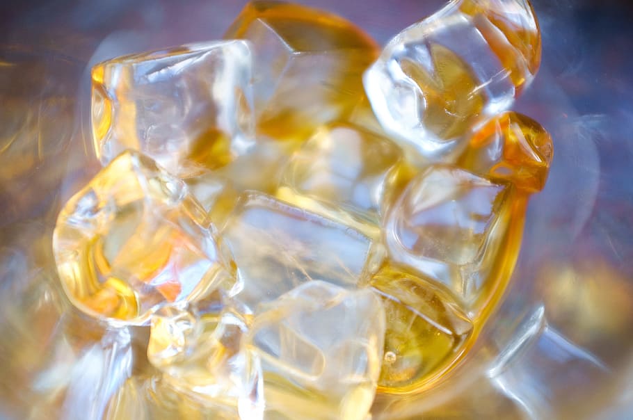 ice, cold, beverages, drinks, glass, orange, food and drink HD wallpaper