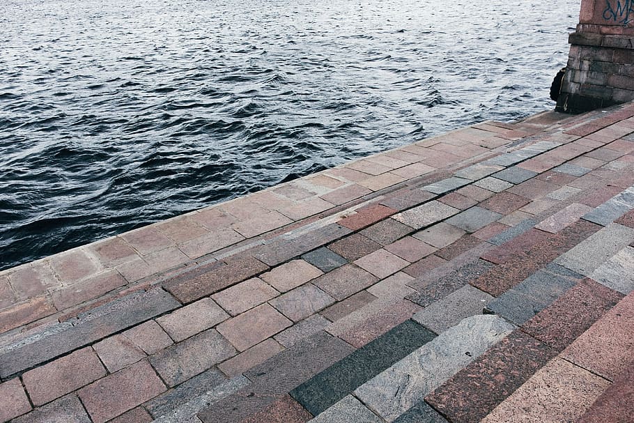 Quay and water, abstract, architecture and Cityscape, outdoors HD wallpaper