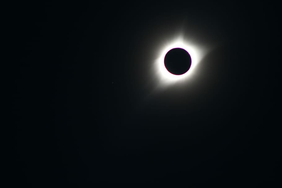 Totality, solar eclipse, sun, moon, night, dark, space, astronomy HD wallpaper