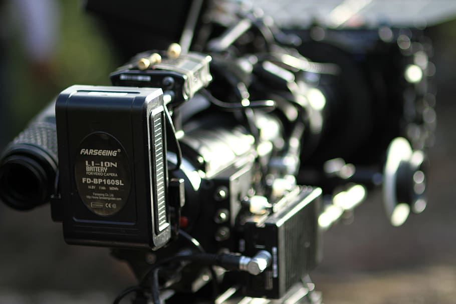 close-up photo of camera, digital camera, technology, film HD wallpaper