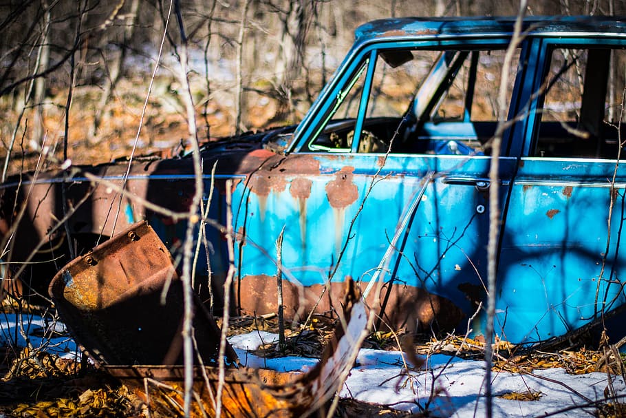 Car, Rust, Old, Metal, Vehicle, Steel, rusted, auto, automobile HD wallpaper