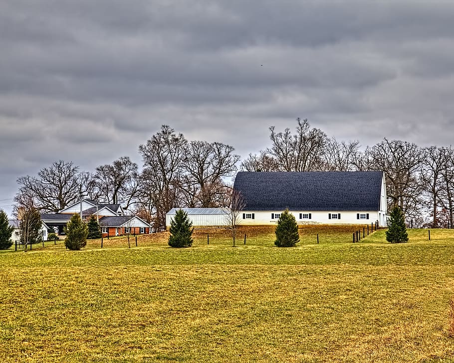 barn, rustic, barns, ohio, digital art, rural, scenic, country HD wallpaper