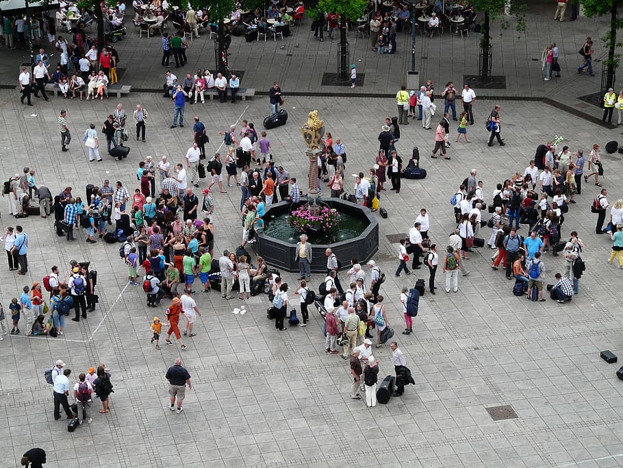 human, personal, meeting, demonstration, crowds, large group of people HD wallpaper