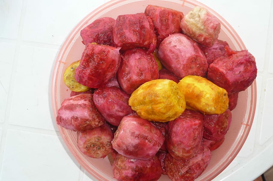 Prickly Pears, Salento, Puglia, food and drink, fruit, no people HD wallpaper