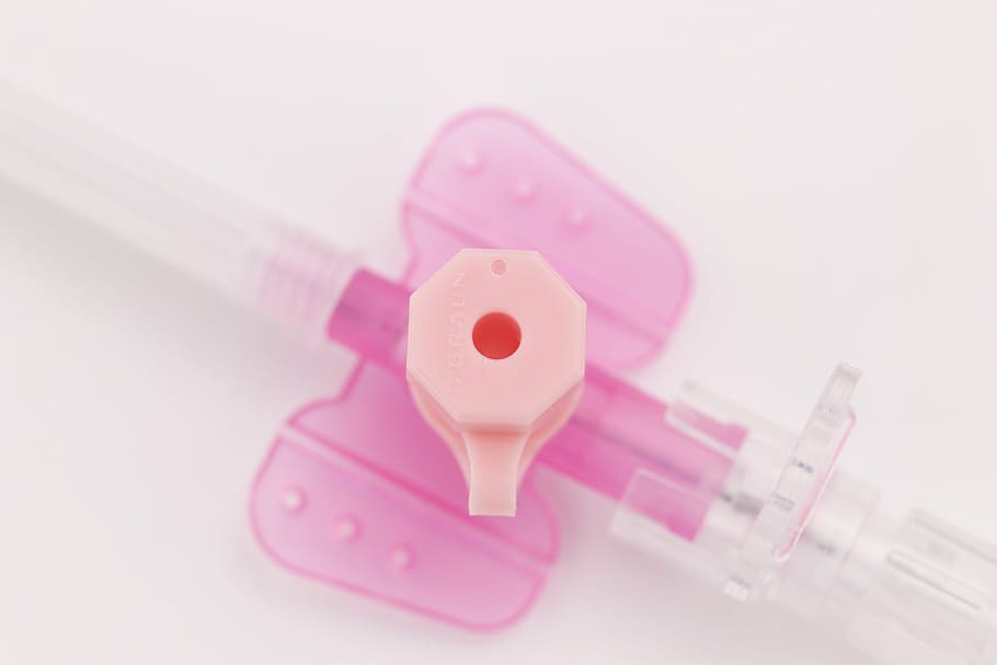 infusion, needle, pink, pink color, studio shot, indoors, no people HD wallpaper