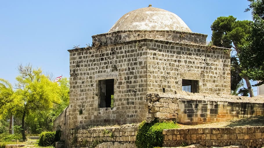 cyprus, famagusta, building, ottoman, architecture, old, sightseeing, HD wallpaper