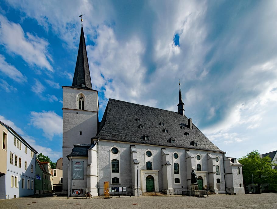 Stove, Church, Weimar, Thuringia, Germany, stove church, thuringia germany, HD wallpaper