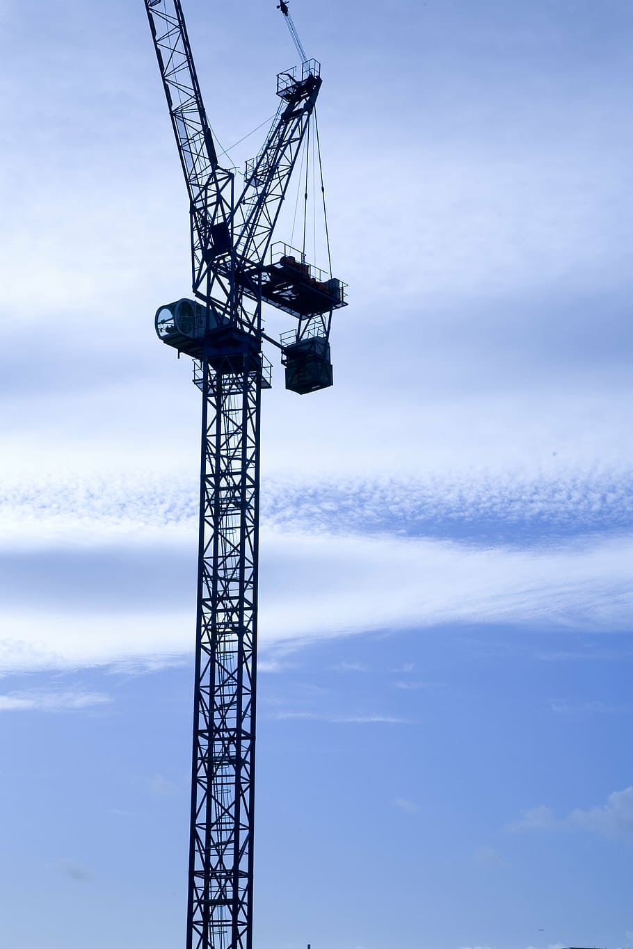 crane, construction, architecture, urban, city, building, structure HD wallpaper