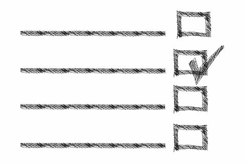 underlined and check illustration, Rectangle, Box, List, Lines HD wallpaper