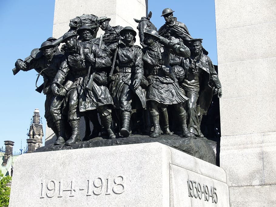 Monument, First, Second, worldwar, memorial, memory, military HD wallpaper
